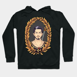 Hades Greek Mythology God Wreath Style Hoodie